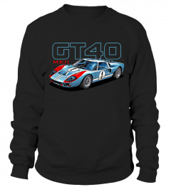BK. GT40 MKII Le mans 66 style rétro