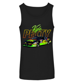 Kyle Petty 42 Nascar Cup retro 90s style Classic T-Shirt- BK