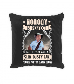 NOBODY IS PERFECT BUT IF YOU ARE A SLIM DUSTY FAN YOU'RE PRETTY DAMN CLOSE