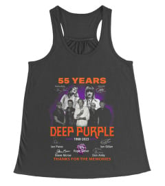 55 Aniversary Deep Purple Shirt