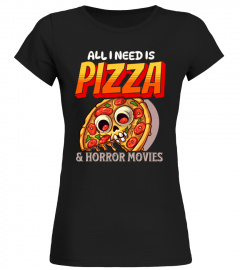 Skeleton Halloween sublimation, All I need is pizza &amp; horror movies, Pumpkin face Pizza, Halloween, Pumpkin