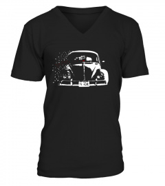 Beetle t-shirt classic car type 1 1 BK