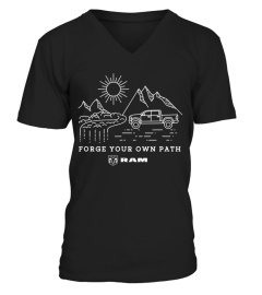 BK. Ram Trucks Forge Your Own Path T-Shirt-