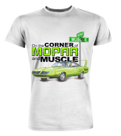 WT. 1970 Plymouth Superbird Corner of MOPAR and Muscle T-Shirt-