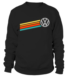 VOLKSWAGEN RETRO VW DENIM HEATHER SHORT SLEEVE BK