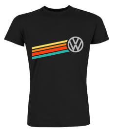 VOLKSWAGEN RETRO VW DENIM HEATHER SHORT SLEEVE BK