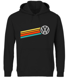 VOLKSWAGEN RETRO VW DENIM HEATHER SHORT SLEEVE BK