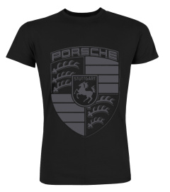 Porsche Coat of Arms Black BK