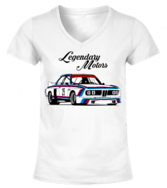 Clscr-021-WT.BMW 3.0 CSL Racing legend T-Shirt