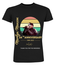 MARILYN MANSON 34TH ANNIVERSARY