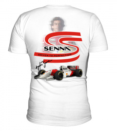 Ayrton Senna BACK ( 2 Side )