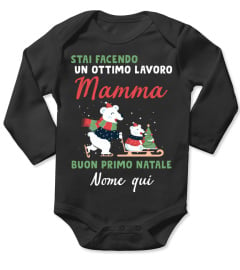 STAI FACENDO UN OTTIMO LAVORO MAMMA