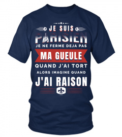 T-shirt Je Suis Parisien