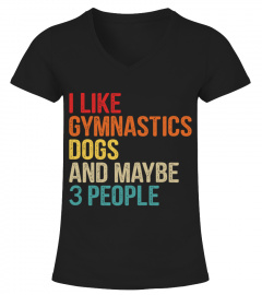I like gymnastics and dogs