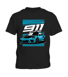 BK. Porsche 911 GT3 RS Racing Turbo Car T-Shirt-art