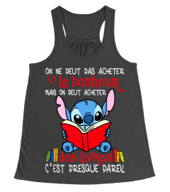 ON NE PEUT PAS ACHETER LE BONHEUR MAIS ON PEUT ACHETER DES LIVRES C'EST PRESQUE PAREIL