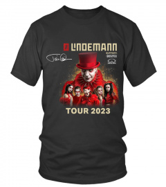 2-seitig bedrucktes Hemd Lindemann Tour 2023