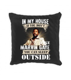 IN MY HOUSE IF YOU DON'T LIKE MARVIN GAYE YOU CAN SLEEP OUTSIDE