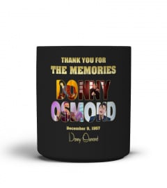 THANKS YOU Donny Osmond