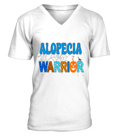 alopecia awareness Halloween  Warrior blue