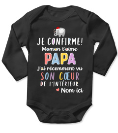 JE CONFIRME! MAMAN T'AIME PAPA