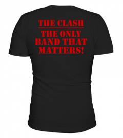 Limited Edition - BACK ( 2 SIDE ) The Clash