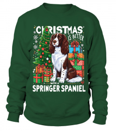Christmas Is Better With A Springer Spaniel