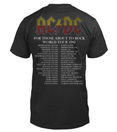 AC/DC Band - For Those About To Rock 1982 Tour