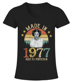 Made in 1977 Aged to perfection Princess Leia