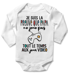 JE SUIS LA PREUVE QUE PAPA