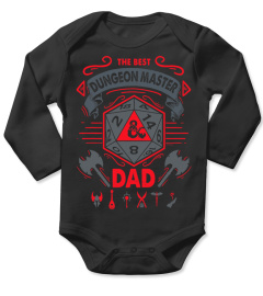 Dungeons &amp; Dragons The Best Dungeon Master Dad Die Logo 