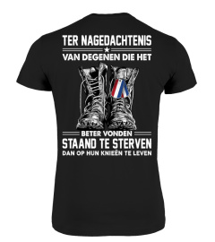 TER NAGEDACHTENIS VAN