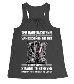 TER NAGEDACHTENIS VAN