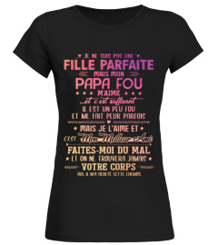 JE NE SUIS PAS UNE FILLE PARFAITE