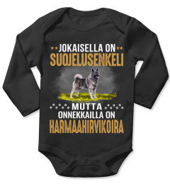 Suojelusenkeli Harmaahirvikoira