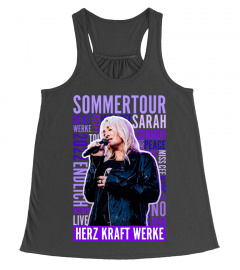 Sarah Connor T-Shirt Herz Kraft Werke Sommer-Tour 2022