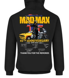 Limited Edition - BACK ( 2 SIDE ) MAD MAX