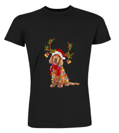 cocker spainiel christmas new t shirt