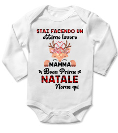 STAI FACENDO UN OTTIMO LAVORO MAMMA