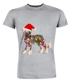 CHINESE CRESTED CHRISTMAS NEW T SHIRT