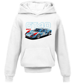 GT40 MKII Le mans 66 style rétro essentiel WT