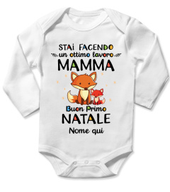 STAI FACENDO UN OTTIMO LAVORO MAMMA