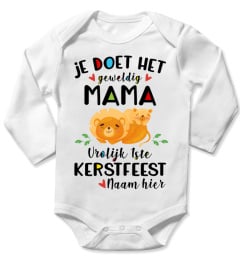 JE DOET HET GEWELDIG MAMA