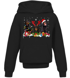 gordon setter christmas new t shirts