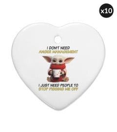 Baby Yoda Ornament - A004