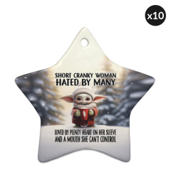 Baby Yoda Ornament - A007