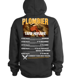 Plombier tarif horaire