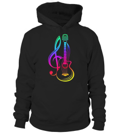 Guitar colorful 001