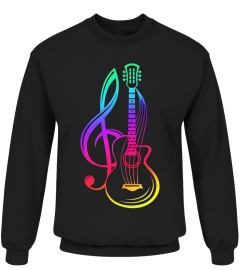 Guitar colorful 001