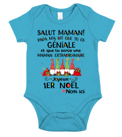 SALUT MAMAN ! JOYEUX 1ER NOEL